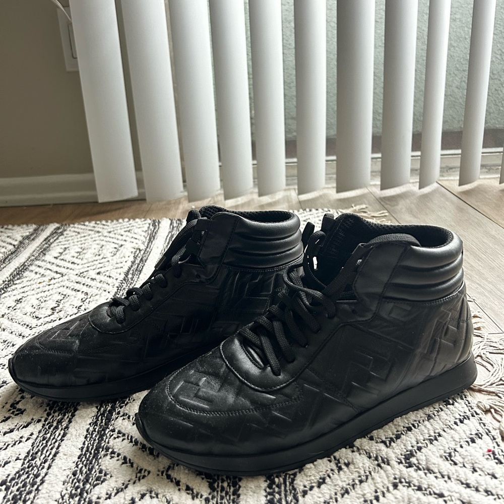 Fendi Leather trainers